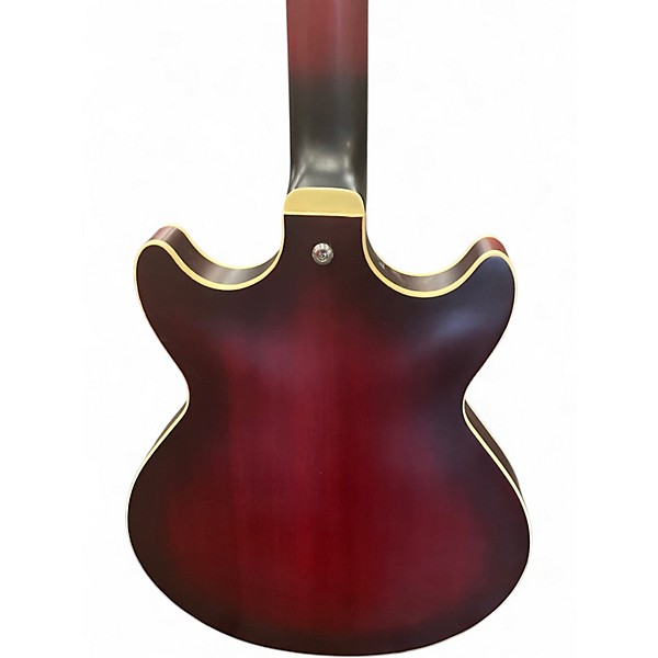 Used Ibanez Am53srf Red Hollow Body Electric Guitar