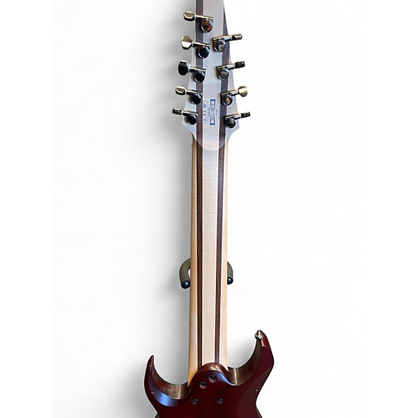 Used Ibanez RGIR9ME Iron Label Faded Denim Burst Solid Body Electric Guitar