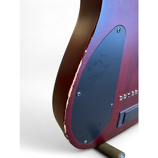 Used Ibanez RGIR9ME Iron Label Faded Denim Burst Solid Body Electric Guitar