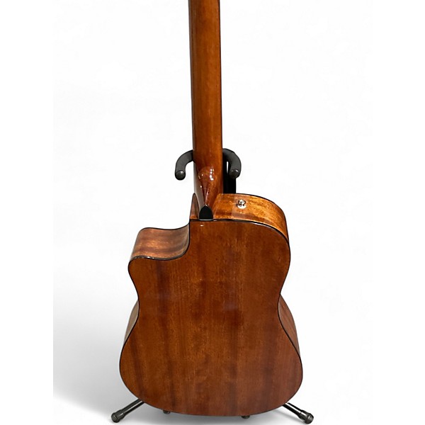 Used Fender CD60CE Dreadnought Natural Acoustic Electric Guitar