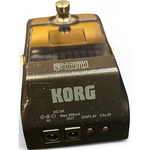Used KORG PB01 Pitchblack Chromatic Tuner Pedal