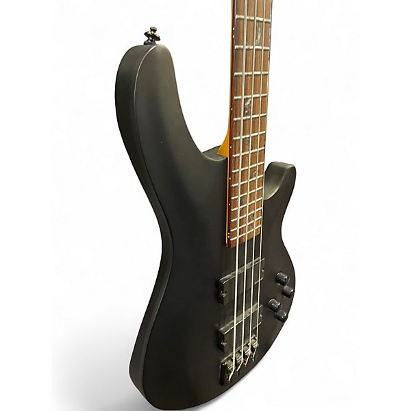 Used Schecter Guitar Research Damien 4 String Black Electric Bass Guitar