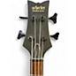 Used Schecter Guitar Research Damien 4 String Black Electric Bass Guitar