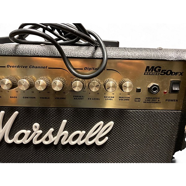 Used Marshall MG50DFX 1x12 50W Guitar Combo Amp