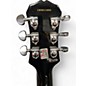 Used Epiphone Les Paul Custom Trans Black Solid Body Electric Guitar