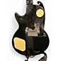 Used Epiphone Les Paul Custom Trans Black Solid Body Electric Guitar