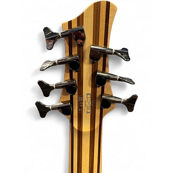 Used Ibanez BTB 747 Natural Electric Bass Guitar