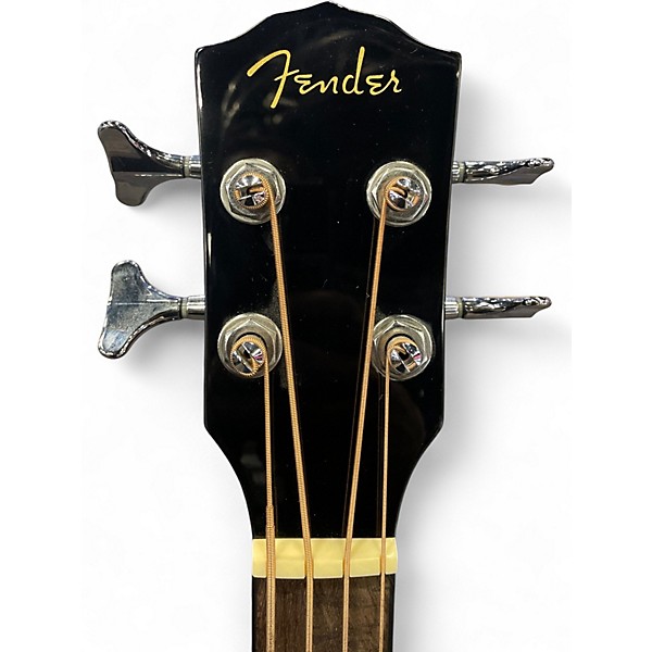 Used Fender  CB 605CE Black Acoustic Bass Guitar