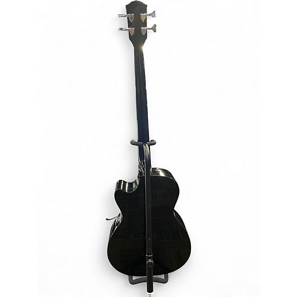 Used Fender  CB 605CE Black Acoustic Bass Guitar