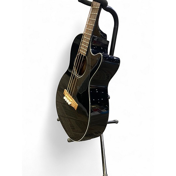 Used Fender  CB 605CE Black Acoustic Bass Guitar