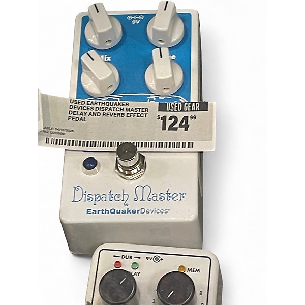 Used EarthQuaker Devices Dispatch Master Delay and Reverb Effect Pedal