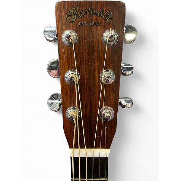 Vintage 1975 Martin D-28 Natural Acoustic Guitar