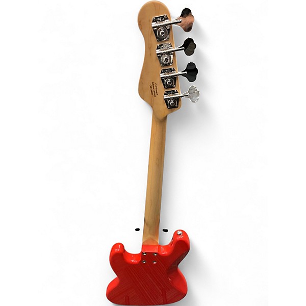 Used 2023 G&L JB4 Fullerton Red Electric Bass Guitar