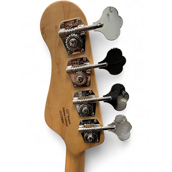 Used 2023 G&L JB4 Fullerton Red Electric Bass Guitar