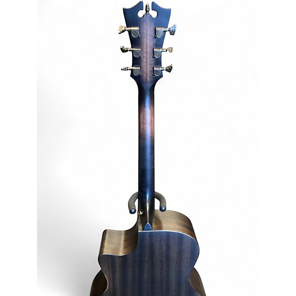 Used D'Angelico Premier Delancey Cutaway Dreadnought Aged Brown Acoustic Electric Guitar