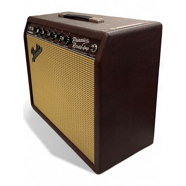 Used Fender 65 Princeton Reverb 1x10 15W Tube Guitar Combo Amp