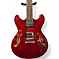 Used Ibanez AS73 Artcore Trans Red Hollow Body Electric Guitar