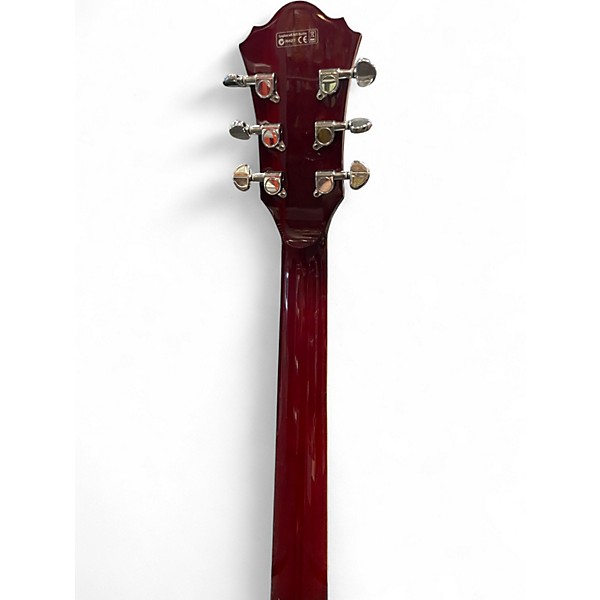 Used Ibanez AS73 Artcore Trans Red Hollow Body Electric Guitar