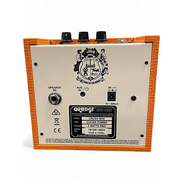 Used Orange Amplifiers CRUSH MINI Guitar Combo Amp