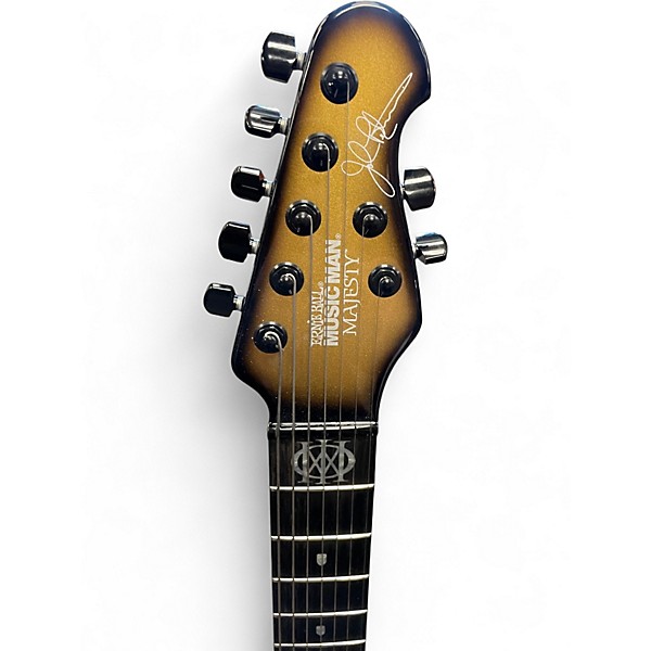 Used Ernie Ball Music Man Majesty Gold Solid Body Electric Guitar