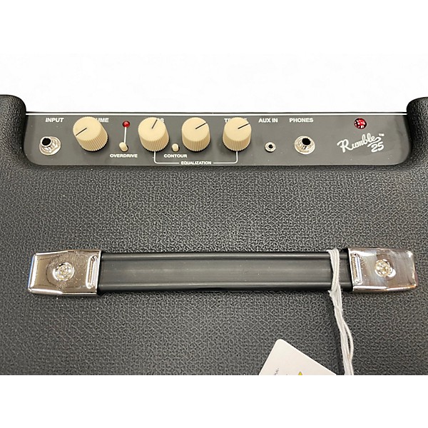 Used Fender Rumble 25 25W 1x10 Bass Combo Amp