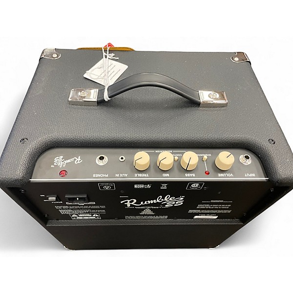 Used Fender Rumble 25 25W 1x10 Bass Combo Amp