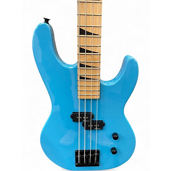 Used Jackson JS1M  Blue Electric Bass Guitar