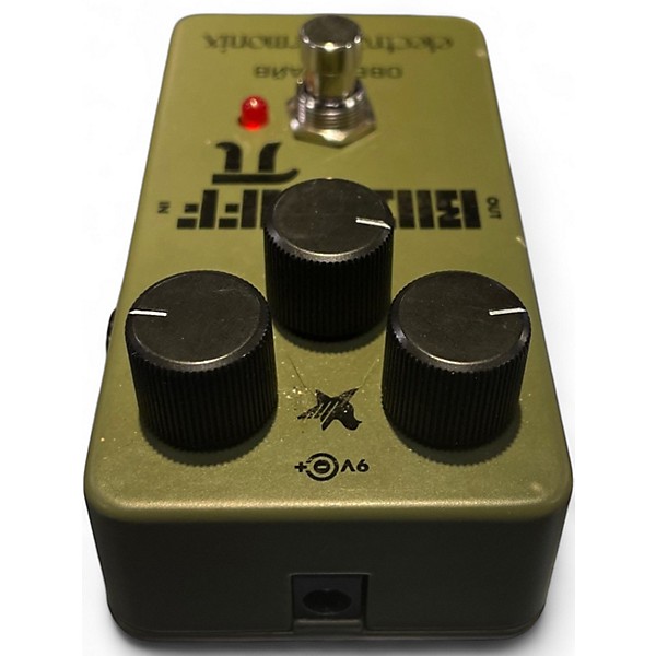 Used Electro-Harmonix Green Russian Big Muff Pi Fuzz Effect Pedal