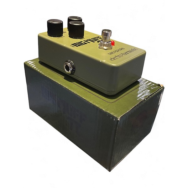 Used Electro-Harmonix Green Russian Big Muff Pi Fuzz Effect Pedal