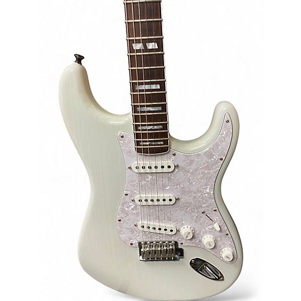 Used Fender Kenny Wayne Shepherd USA Signature Stratocaster Matching Headstock Transparent  Solid Body Electric Guitar
