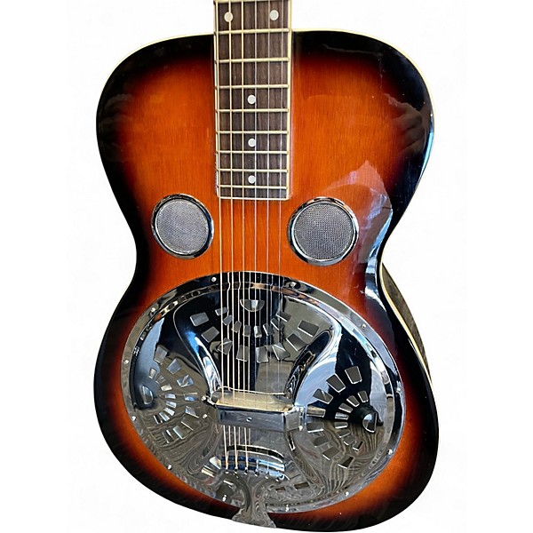 Used Gold Tone PBR-D Paul Beard 3 Color Sunburst Resonator Guitar
