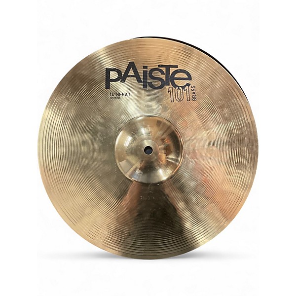 Used Paiste 14in 101 HI HAT PAIR Cymbal