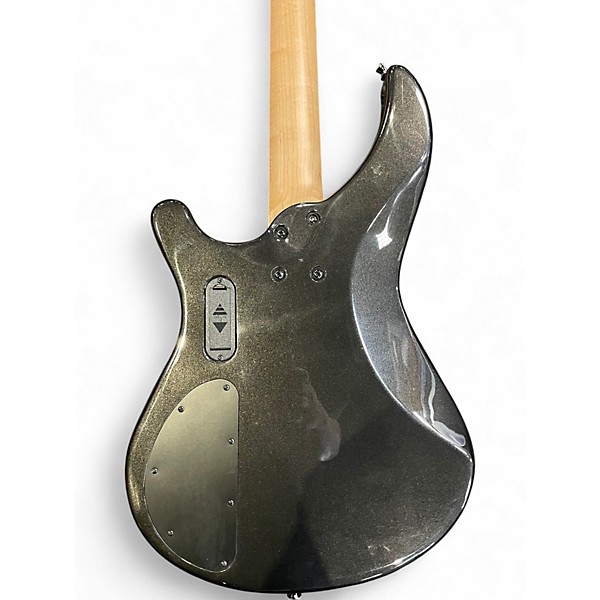 Used Mitchell MB200 Gun Metal Gray Electric Bass Guitar