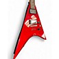 Used 2001 Epiphone E series Demon V Crimson Red Solid Body Electric Guitar
