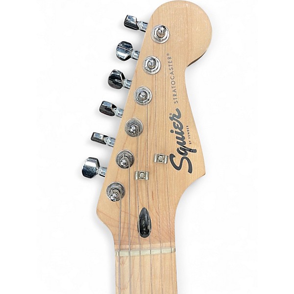 Used Squier sonic strat Tropical Turquoise Solid Body Electric Guitar