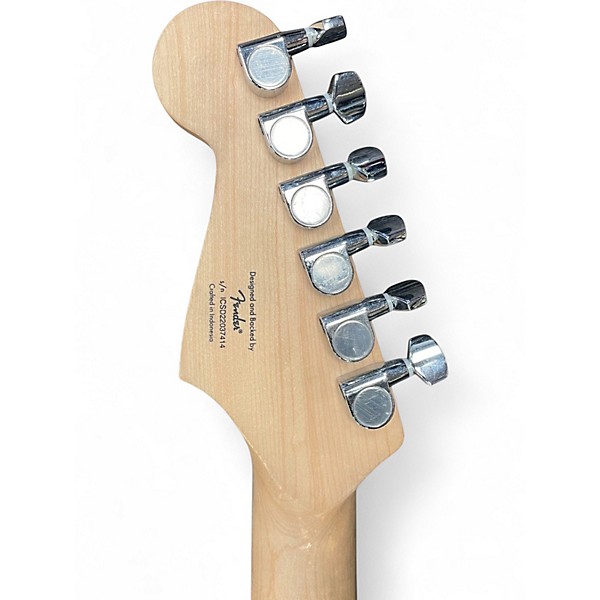 Used Squier sonic strat Tropical Turquoise Solid Body Electric Guitar