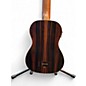 Used Kala Striped Ebony Fretless U-BASS Natural Ukulele