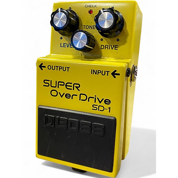 Used BOSS SD1 Super Overdrive Effect Pedal