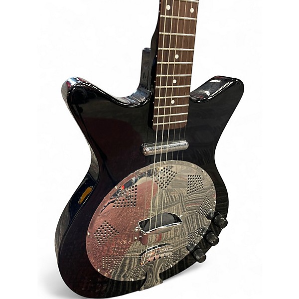 Used Danelectro Stock '59 Black Solid Body Electric Guitar