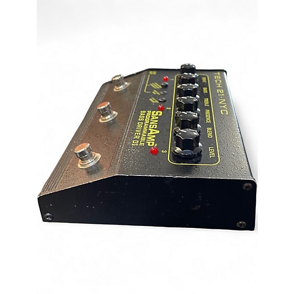 Used Tech 21 Sansamp PBDR Bass Driver DI Bass Effect Pedal