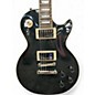 Used Epiphone Les Paul 1960 Tribute Plus Trans Black Solid Body Electric Guitar