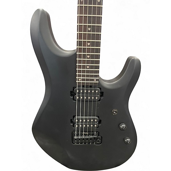 Used Sterling by Music Man JP60 Black Solid Body Electric Guitar