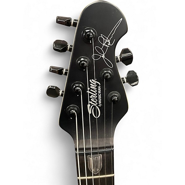 Used Sterling by Music Man JP60 Black Solid Body Electric Guitar