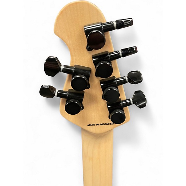 Used Sterling by Music Man JP60 Black Solid Body Electric Guitar