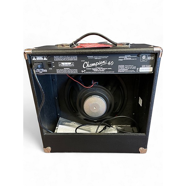 Used Fender Champion 40 Guitar Combo Amp