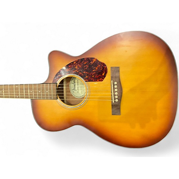Used Fender CC-60SCE Tobacco Burst Acoustic Guitar