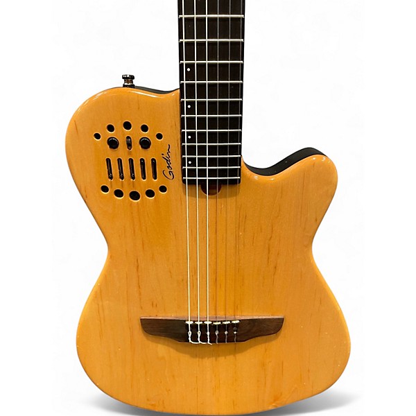 Used Godin ACS SA Multiac Natural Classical Acoustic Electric Guitar