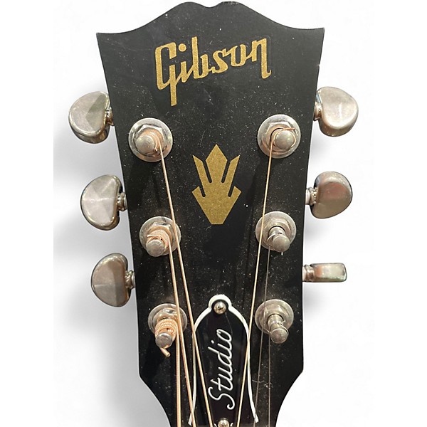 Used Gibson Hummingbird Studio Tobacco Sunburst Acoustic Guitar