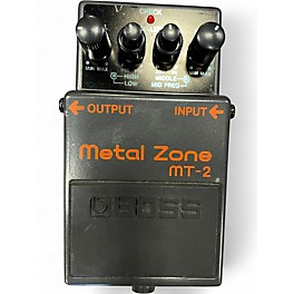 Used BOSS MT2 Metal Zone Distortion Effect Pedal