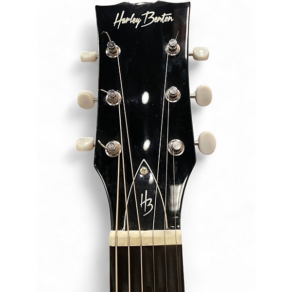 Used Harley Benton DC JUNIOR DELUXE 2 Color Sunburst Solid Body Electric Guitar